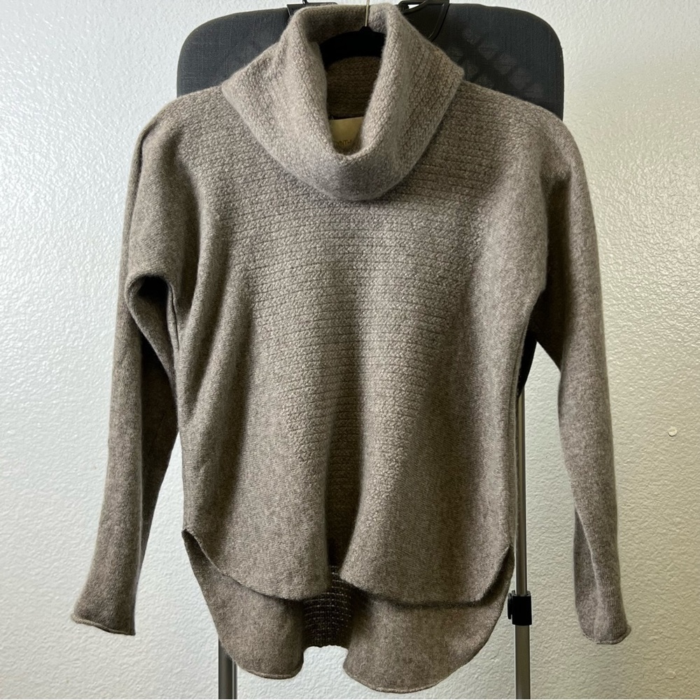Cynthia Rowley Women’s Cowneck 100% 2-Ply Cashmere Sweater Size S